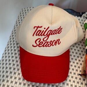 David and Young Women’s Red and Cream Tailgate Hat